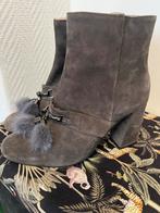 Paul Noyen Suède Enkellaarsjes Maat 37, Lage of Enkellaarzen, Nieuw, Ophalen of Verzenden, Grijs