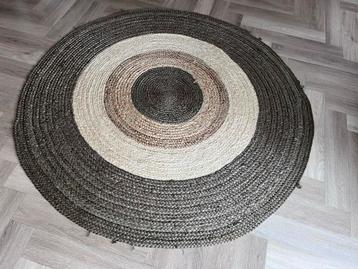 Jute kleed / tapijt rond 165cm beschikbaar voor biedingen