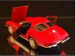 Chervolet corvette C2 jaar 1963  welly 1:24, Ophalen of Verzenden, Nieuw, Auto