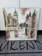 Schilderijen van Liz en Corrie Leushuis, Ophalen of Verzenden, Zo goed als nieuw, Schilderij, Minder dan 50 cm