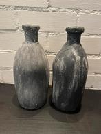 2 betonlook vazen, Ophalen, Overige kleuren, Minder dan 50 cm, Glas