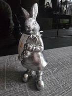 Zilverkleurig Dierenbeeld - Konijn, Diversen, Ophalen of Verzenden, Nieuw