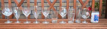 Diverse bierglazen voor verzamelaar beschikbaar voor biedingen