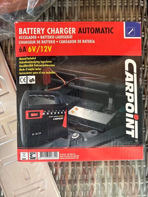 Carpoint Automatische Acculader 6A 6V/12V, Auto-onderdelen, Accu's en Toebehoren, Nieuw, Ophalen of Verzenden