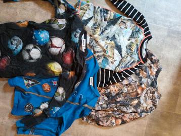 Molo Shirts/long sleeves Maat 128 - Set van 4 beschikbaar voor biedingen