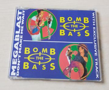  	 Bomb The Bass - Megablast/Don't Make Me Wait 3" CD Single beschikbaar voor biedingen