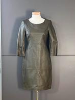 Nieuwe leren jurk Steps maat 36, Kleding | Dames, Jurken, Ophalen of Verzenden, Nieuw, Maat 36 (S), Groen