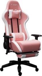 Gamestoel - Gaming Chair - Roos-Max Gewicht 150 kg, Ophalen, Gaming bureaustoel, Nieuw, Roze