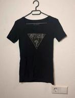 Guess shirt, Kleding | Dames, T-shirts, Ophalen of Verzenden, Zo goed als nieuw, Zwart, Korte mouw