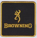 Browning stoffen opstrijk patch embleem #1, Verzamelen, Verzenden, Nieuw, Shirt