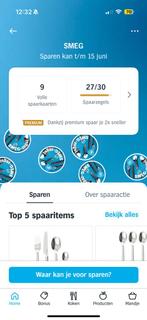 AH volle spaarkaart SMEG, Verzamelen, Supermarktacties, Albert Heijn, Ophalen of Verzenden