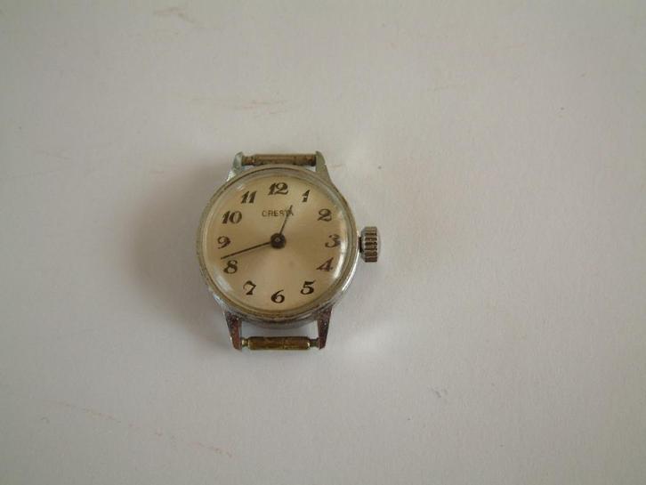 oud analoge dameshorloge Cresta, Sieraden, Tassen en Uiterlijk, Horloges | Dames, Gebruikt, Polshorloge, Overige merken, Ophalen of Verzenden
