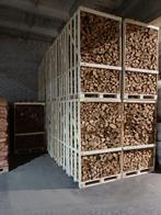 Pallet Eiken haardhout - 1,8m3 – ovengedroogd < 18%, Eikenhout, Minder dan 3 m³, Ophalen of Verzenden, Blokken