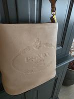 PRADA CROSSBODY MODEL LOGO-EMBOSSED VITELLO PHENIX, Ophalen of Verzenden, Nieuw, Overige kleuren, Overige typen