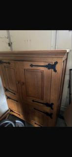 eiken kast! MOET WEG!, Huis en Inrichting, Ophalen, Gebruikt, 100 tot 150 cm, Met lade(s)