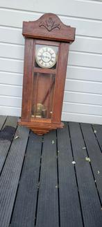 Antieke hangklok, 118 cm, blikvanger!, Antiek en Kunst, Antiek | Klokken, Ophalen