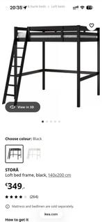 Ikea Stora Hoogslaaper, Huis en Inrichting, Slaapkamer | Stapelbedden en Hoogslapers, Ophalen of Verzenden, Zo goed als nieuw