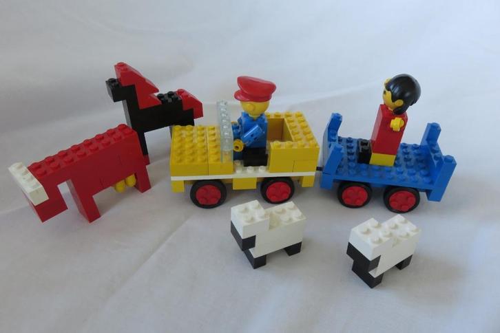 Lego building set with people, set 255 farming scene, Kinderen en Baby's, Speelgoed | Duplo en Lego, Gebruikt, Lego, Complete set