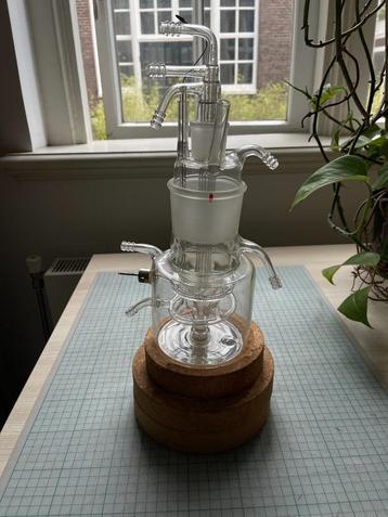 Glass bio-reactor vessel - Custom/Handmade beschikbaar voor biedingen