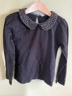 JILLY ZWART LONGSLEEVES, MAAT: 122, Meisje, Ophalen of Verzenden, Zo goed als nieuw, Shirt of Longsleeve