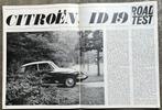 Citroen DS ID test in Autovisie 1966, Gelezen, Ophalen of Verzenden, Autovisie, Citroën