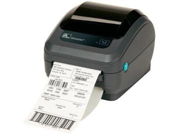 Zebra GK420D labelprinter, incl 9 rollen zebra 102 x 150 mm beschikbaar voor biedingen