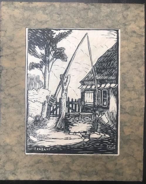 Klassiek van opa’s zolder, Antiek en Kunst, Kunst | Etsen en Gravures, Ophalen of Verzenden