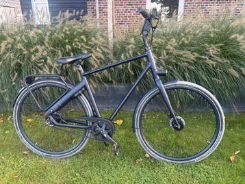 Als nieuw, Cortina Blau herenfiets nexus 7 h53 belt garantie beschikbaar voor biedingen
