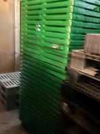 Partij plastic pallets 100cm/120cm, Ophalen, Gebruikt