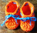 Baby's eerste Koningsdag slofjes, Kinderen en Baby's, Babykleding | Schoentjes en Sokjes, Nieuw, Ophalen of Verzenden, Jongetje of Meisje