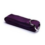 Yoga Riem D-ring Paars Katoen - 250cm, Sport en Fitness, Ophalen of Verzenden, Nieuw, Yoga-accessoire