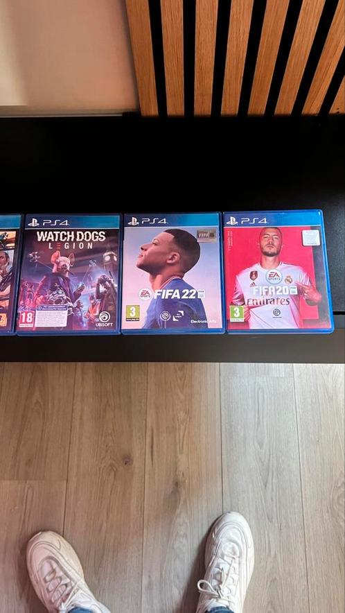 Ps 4 games te koop, Spelcomputers en Games, Spelcomputers | Sony PlayStation 4, Zo goed als nieuw, Slim, Met 1 controller, Ophalen