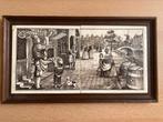 Te koop antieke afbeeldingen op tegel, Antiek en Kunst, Ophalen of Verzenden