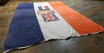 Rugbyclub opgelet. Historische vlag ZA beschikbaar voor biedingen