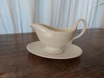 Wedgwood Edme Sauskom met Schotel - Crème Nieuw, Ophalen of Verzenden, Nieuw, Wedgwood, Kom(men)