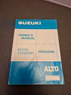 Suzuki Alto Handleiding, Ophalen