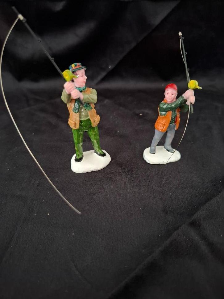 Lemax Flyfishing With Dad set of 2, Diversen, Kerst, Gebruikt, Ophalen of Verzenden