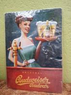reclamebord Budweiser Budvar (nieuw in verpakking), Ophalen of Verzenden, Nieuw, Reclamebord, Plaat of Schild, Overige merken