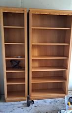 Twee boekenkasten 1 x 52 br , 1 x 96 br, Ophalen, Met plank(en), 100 tot 150 cm, Klassiek