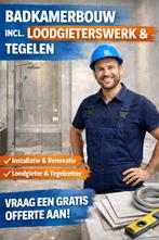 complete Badkamer inc loodgieter en tegelwerk, Installatie