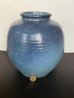 Frans Slot leerling Chris Lanooy, grote blauwe vaas, Verzenden