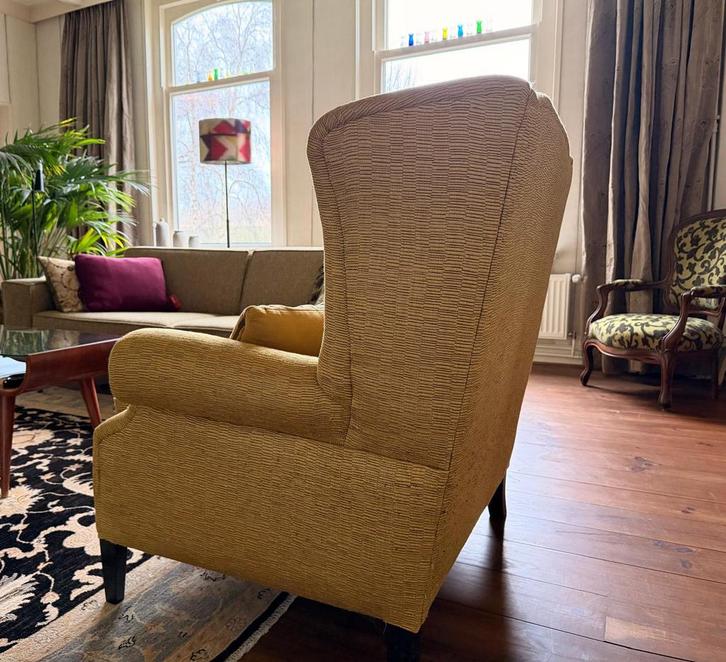 Set van 2 design wingchairs – Dazzling by Van Buuren, Huis en Inrichting, Fauteuils, Zo goed als nieuw, Stof, 50 tot 75 cm, 75 tot 100 cm