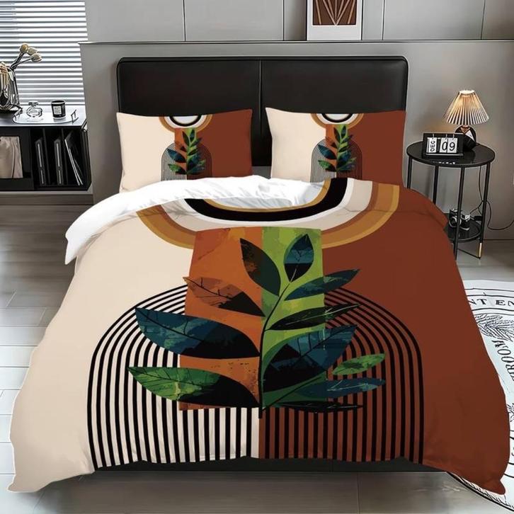 Dekbedovertrek set 140 x 210 cm, Huis en Inrichting, Slaapkamer | Beddengoed, Nieuw, Dekbedovertrek, Eenpersoons, Overige kleuren