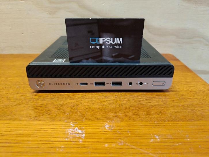HP Elitedesk 705 G4 mini | Ryzen 3 PRO 2200G | 8gb DDR4 |..., Computers en Software, Desktop Pc's, Refurbished, 3 tot 4 Ghz, SSD