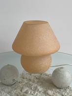 Vintage paddestoellamp / Mushroom lamp, Ophalen, Vintage, Minder dan 50 cm, Glas