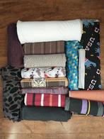 Partij lapjes en stof, Ophalen, Overige materialen, Overige kleuren, 120 cm of meer