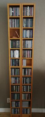 Verzameling van 250 CD's inclusief 2 x opbergrek, Ophalen, 1980 tot 2000, Gebruikt