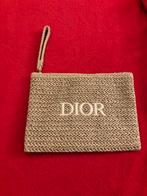 Dior raffia pouch/make up tas/cloutch, Ophalen of Verzenden, Nieuw, Dame