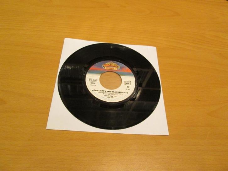 Joan Jett & The Blackhearts - I Love Rock 'N Roll / Love Is, Cd's en Dvd's, Vinyl Singles, Gebruikt, Pop, Ophalen of Verzenden