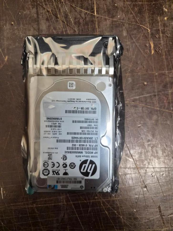 500GB 7.2K SATA 2.5" HDD voor Server, Computers en Software, Harde schijven, Nieuw, Server, Intern, HDD, SATA, Ophalen of Verzenden